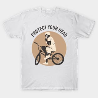 Bmx Protect Your Head T-Shirt